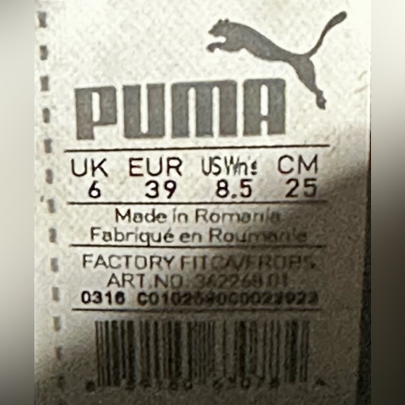 PUMA FENTY RIHANNA Platform Sneakers Size 8.5 Black Suede Y2K Retro Creeper Shoe - Picture 5 of 9